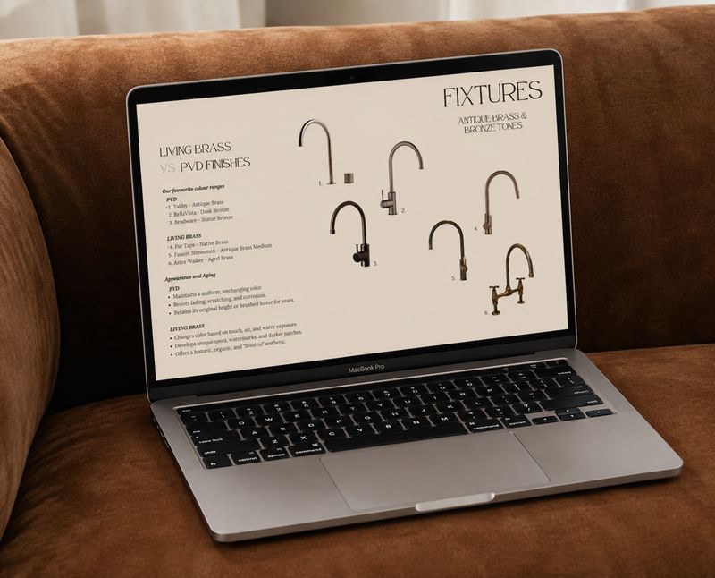 The Timeless Edit · Interior Specification